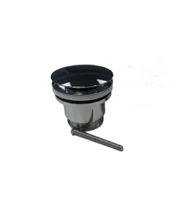 Донный клапан для ванны Washbasin 3030.01 CR 08010044 клик-клак хром